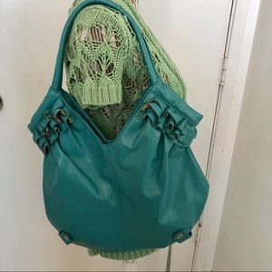 ALDO ruffle shoulder bag